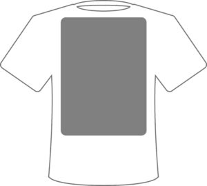 T-Shirt Full Back Icon