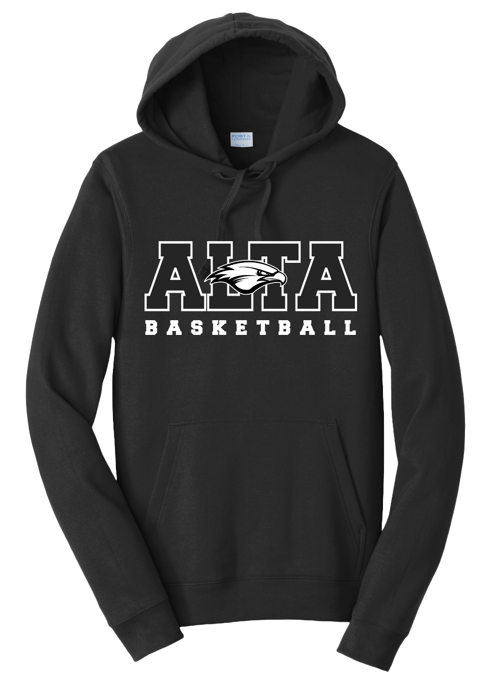 Alta Basketball Black Hoodie