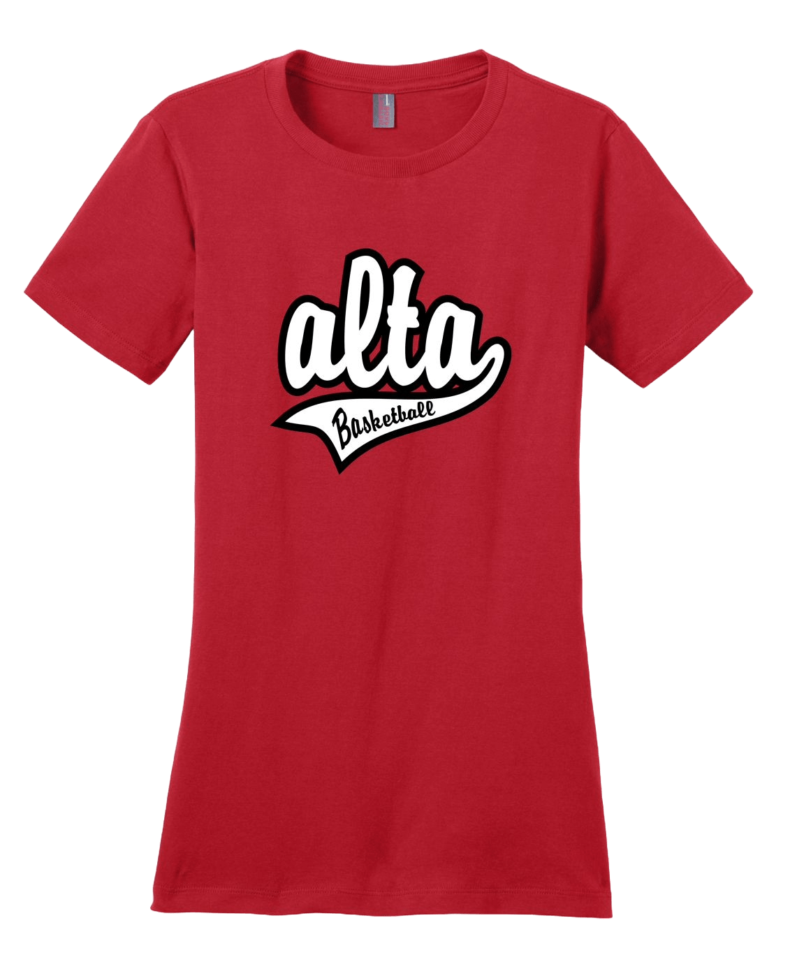 Alta script Women Red T's